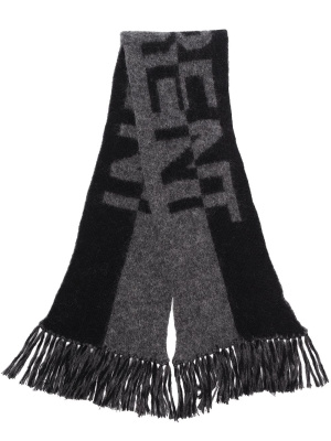 

Split logo scarf, Saint Laurent Split logo scarf