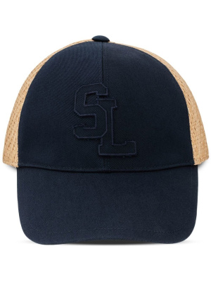 

Logo letter woven cap, Saint Laurent Logo letter woven cap