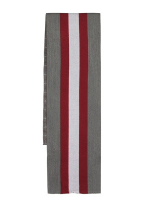 

Check-print virgin-wool scarf, Bally Check-print virgin-wool scarf