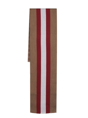 

Check-print virgin-wool scarf, Bally Check-print virgin-wool scarf