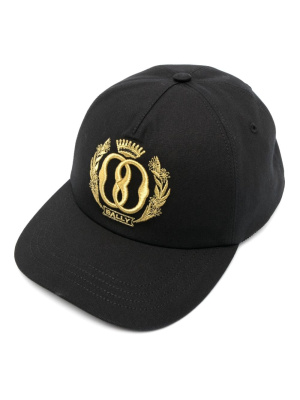 

Logo-embroidered cotton cap, Bally Logo-embroidered cotton cap