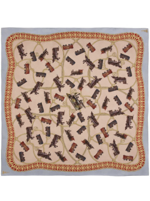 

Graphic-print silk scarf, Bally Graphic-print silk scarf