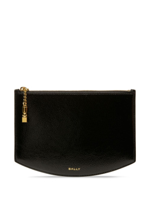 

Block logo-print pouch, Bally Block logo-print pouch