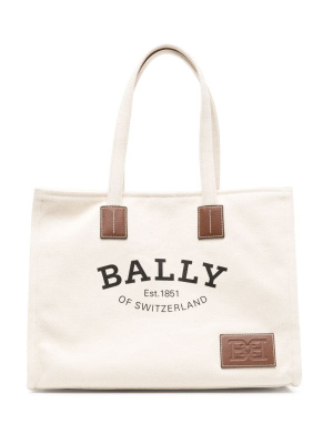 

Logo-print tote bag, Bally Logo-print tote bag