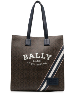 

Logo-print tote bag, Bally Logo-print tote bag