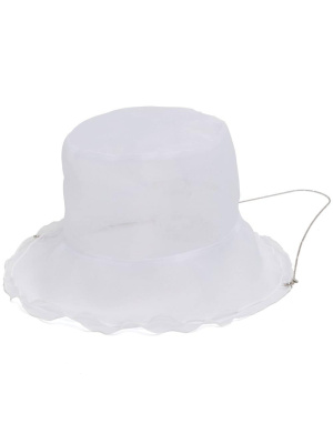 

Layered semi-sheer bucket hat, Yohji Yamamoto Layered semi-sheer bucket hat