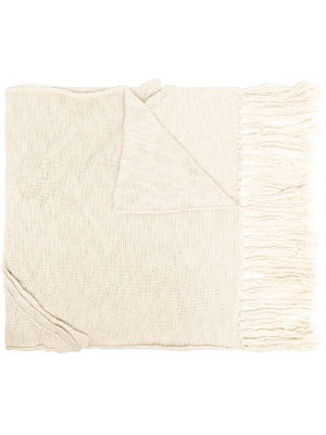 

Plain Stitch knitted scarf, Yohji Yamamoto Plain Stitch knitted scarf
