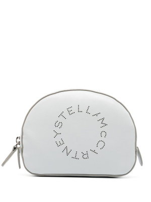 

Perforated-logo makeup bag, Stella McCartney Perforated-logo makeup bag