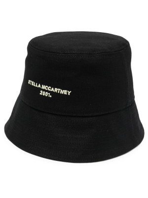 

Logo-embroidered bucket hat, Stella McCartney Logo-embroidered bucket hat