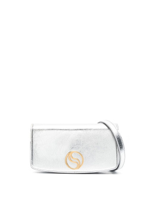 

S-Wave metallic crossbody bag, Stella McCartney S-Wave metallic crossbody bag