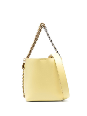 

Chain-detail bucket bag, Stella McCartney Chain-detail bucket bag