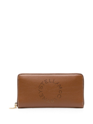 

Logo-embellished zipped wallet, Stella McCartney Logo-embellished zipped wallet