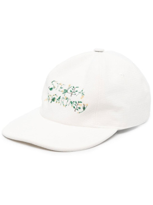 

Floral logo-print cap, Stella McCartney Floral logo-print cap