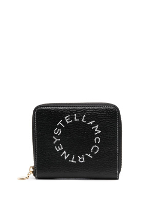 

Logo-print detail zipped wallet, Stella McCartney Logo-print detail zipped wallet