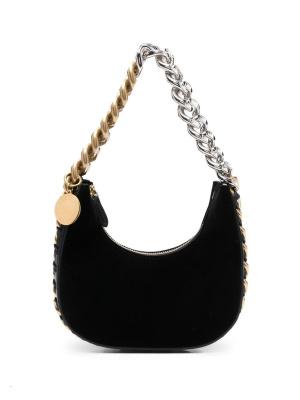 

Frayme curved shoulder bag, Stella McCartney Frayme curved shoulder bag
