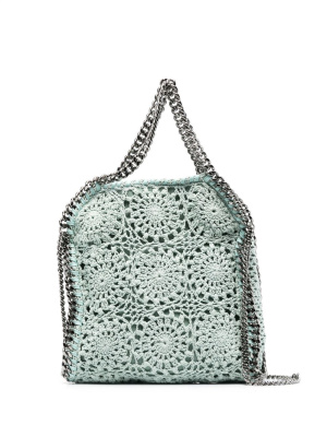 

Crochet-detail tote bag, Stella McCartney Crochet-detail tote bag