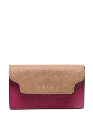 

Saffiano leather card case, Marni Saffiano leather card case