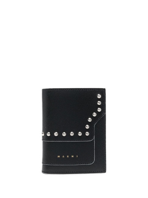 

Stud-embellished bi-fold wallet, Marni Stud-embellished bi-fold wallet
