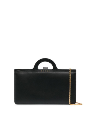 

Chain-link strap leather bag, Marni Chain-link strap leather bag