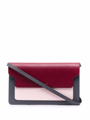 

Colour-block crossbody bag, Marni Colour-block crossbody bag