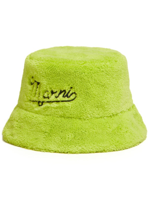 

Embroidered-logo bucket hat, Marni Embroidered-logo bucket hat