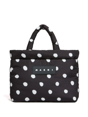 

Polka-dot print tote bag, Marni Polka-dot print tote bag