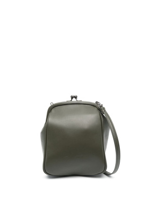 

Semi Gloss leather crossbody bag, Yohji Yamamoto Semi Gloss leather crossbody bag
