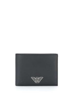 

Logo plaque bifold wallet, Emporio Armani Logo plaque bifold wallet