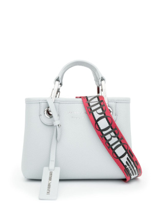 

Logo-embossed tote bag, Emporio Armani Logo-embossed tote bag