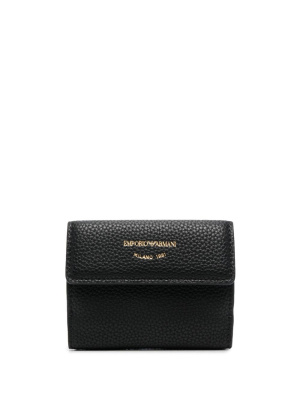 

Faux-leather tri-fold wallet, Emporio Armani Faux-leather tri-fold wallet