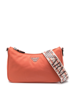 

Logo-strap shoulder bag, Emporio Armani Logo-strap shoulder bag