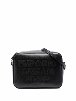 

Embossed-logo crossbody bag, Emporio Armani Embossed-logo crossbody bag