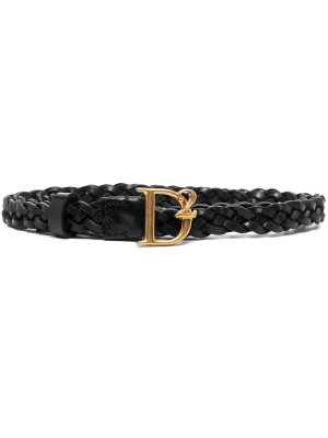 

Braided logo buckle belt, Dsquared2 Braided logo buckle belt