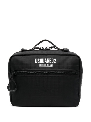 

Logo-print makeup bag, Dsquared2 Logo-print makeup bag