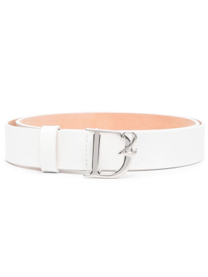 

Logo-buckle leather belt, Dsquared2 Logo-buckle leather belt