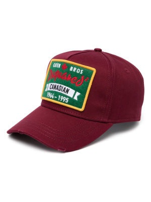 

Logo-patch cotton cap, Dsquared2 Logo-patch cotton cap