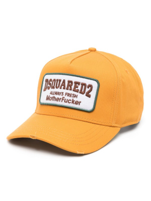 

Logo-patch cotton baseball cap, Dsquared2 Logo-patch cotton baseball cap