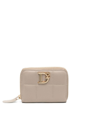 

Logo-plaque zip-around wallet, Dsquared2 Logo-plaque zip-around wallet