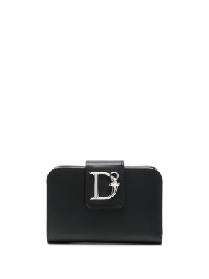 

Logo-plaque foldover wallet, Dsquared2 Logo-plaque foldover wallet