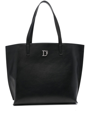 

Logo-plaque tote bag, Dsquared2 Logo-plaque tote bag
