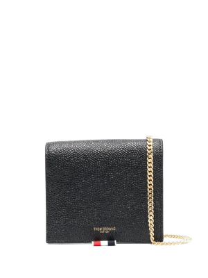 

Pebbled bi-fold wallet, Thom Browne Pebbled bi-fold wallet