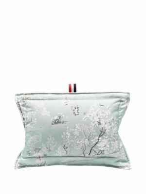 

Small floral-print Pillow clutch, Thom Browne Small floral-print Pillow clutch