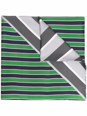 

Striped silk scarf, Thom Browne Striped silk scarf