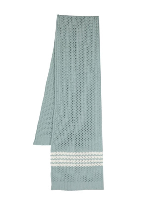 

4-Bar Lobster knit scarf, Thom Browne 4-Bar Lobster knit scarf