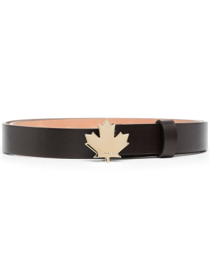 

Maple-Leaf leather belt, Dsquared2 Maple-Leaf leather belt