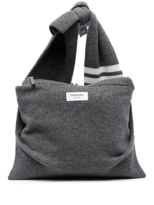 

4-Bar Stripe crossbody bag, Thom Browne 4-Bar Stripe crossbody bag