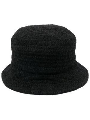 

Tulle yarn tweed bucket hat, Thom Browne Tulle yarn tweed bucket hat