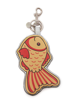 

Gold Fish leather keyring, JW Anderson Gold Fish leather keyring