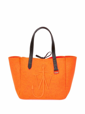 

Belt embroidered-logo tote bag, JW Anderson Belt embroidered-logo tote bag