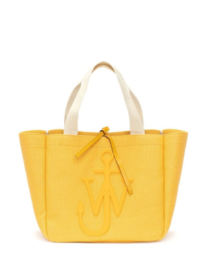 

Logo organic cotton tote bag, JW Anderson Logo organic cotton tote bag
